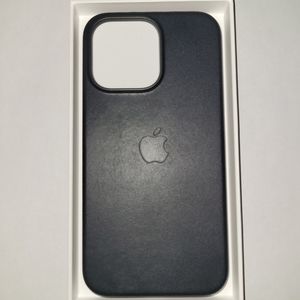 Apple Leather Case with MagSafe for iPhone 13 Pro - Midnight